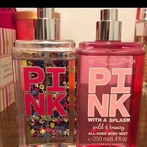 PINK fresh and fierce and PINK wild and breezy